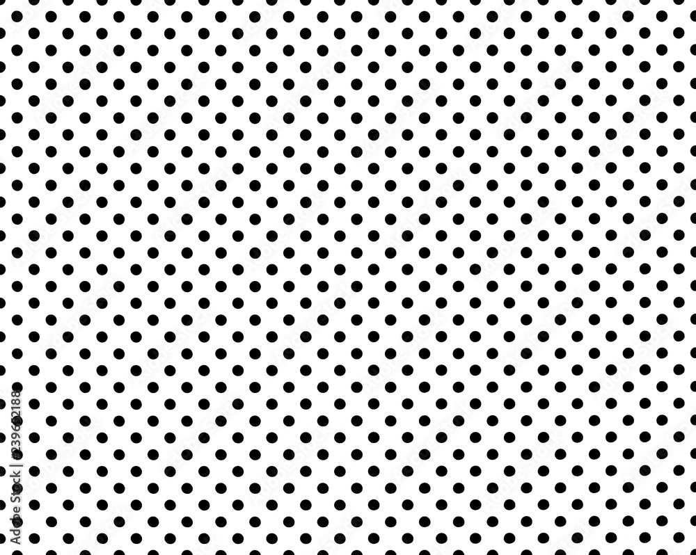 Perforated holes. Seamless metal grille. Wire fence isolated on black  background. Circle pattern. Stock Illustration | Adobe Stock