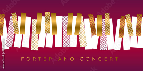 Luxury gold and red invitat...