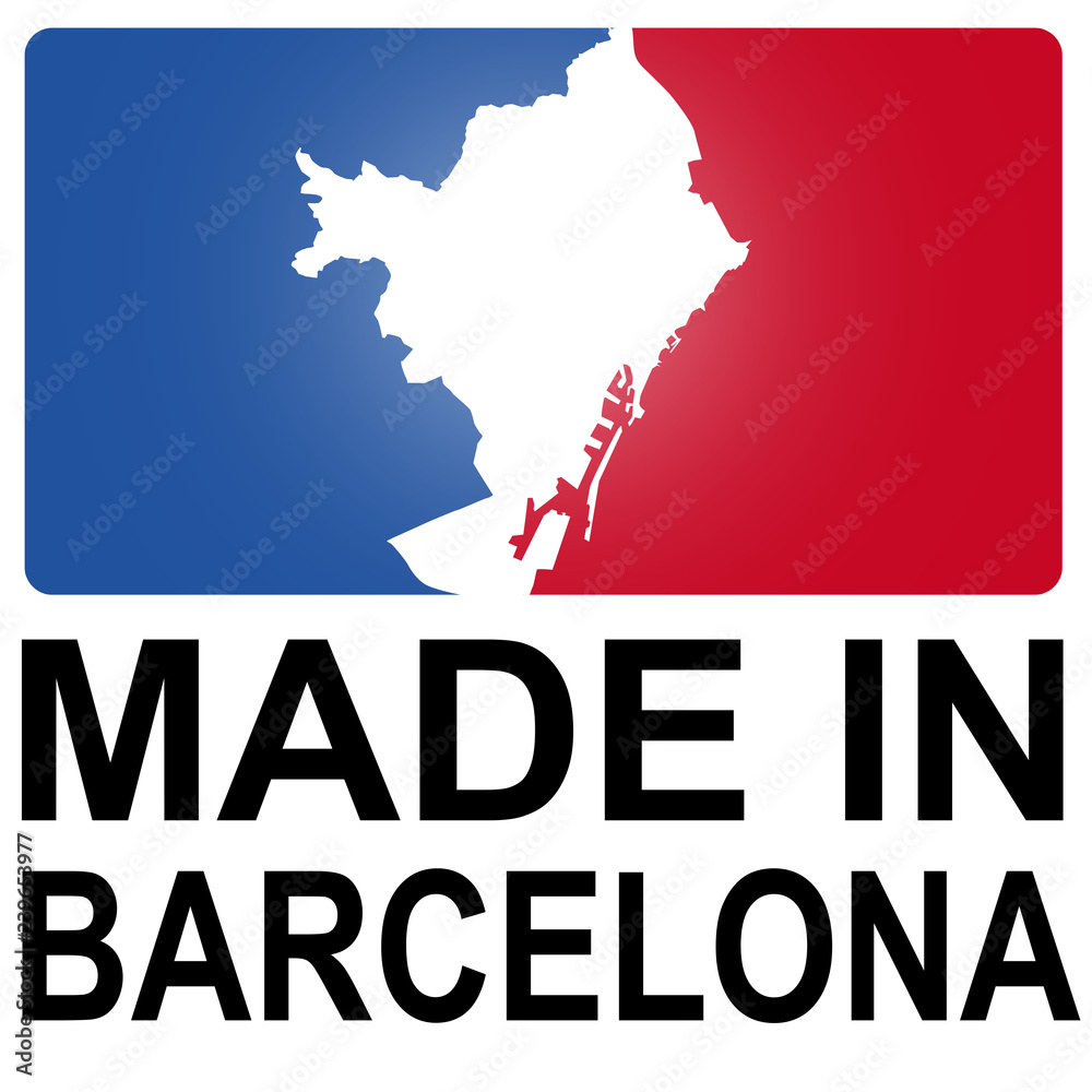 sportliches Logo Made in Barcelona