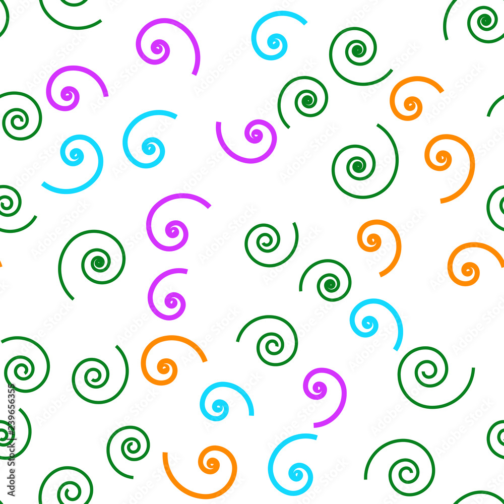 Spirales Seamless vector EPS 10 pattern Spirales Seamless vector EPS 10 pattern
