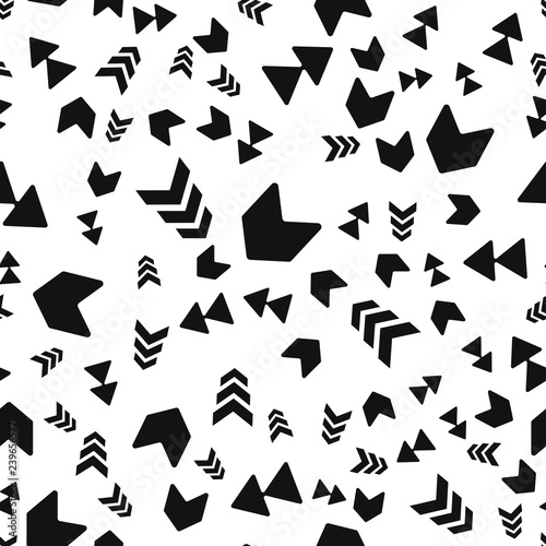 Different arrows Seamless vector EPS 10 pattern