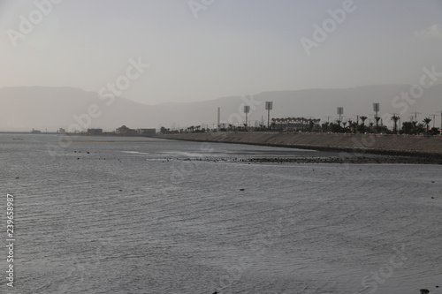 Shore  see and mountains