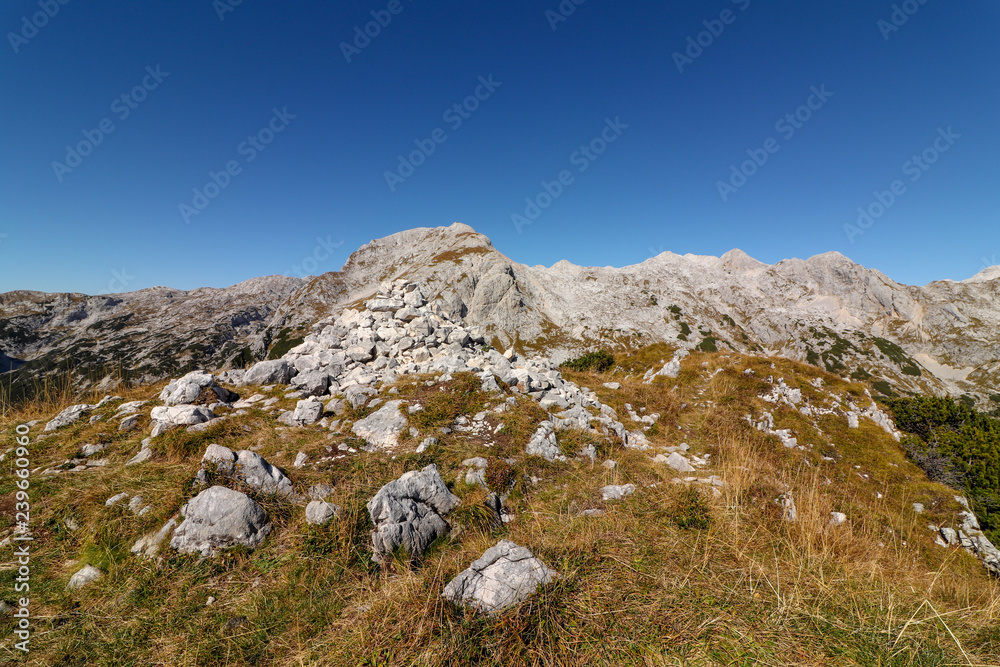 rocks at the top of mountain