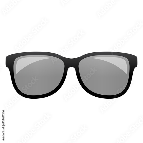 Modern sunglasses vector illustration