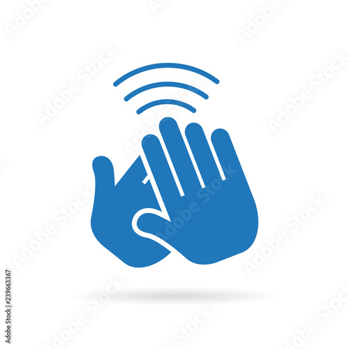 Applause vector logo