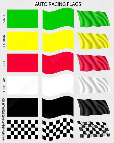 Auto Racing Flags