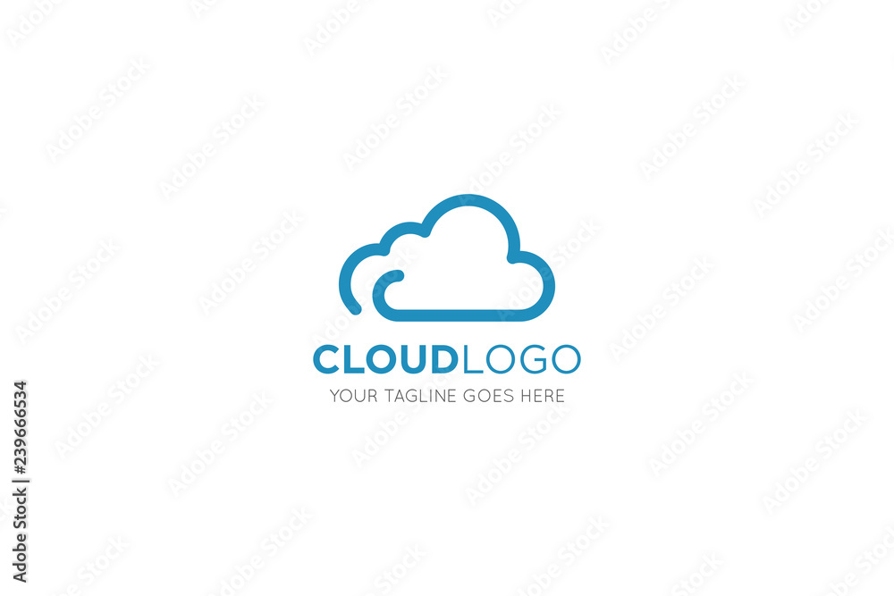 cloud logo, icon, symbol design template cloud logo, icon, symbol design template