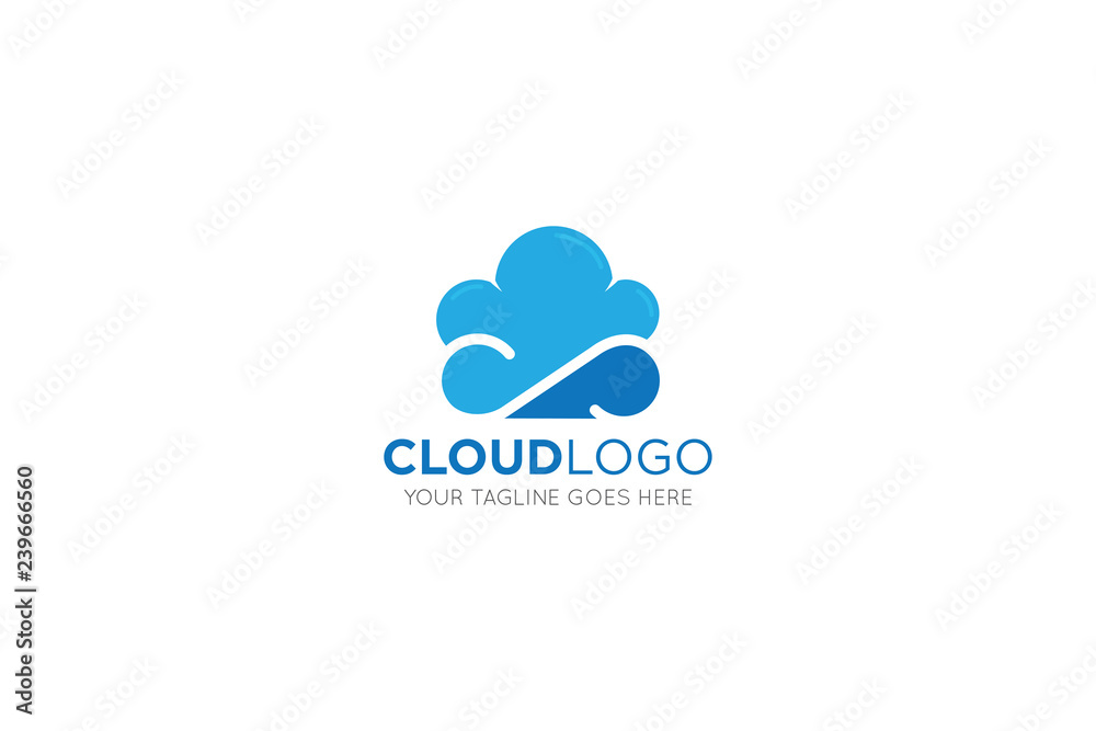 cloud logo, icon, symbol design template cloud logo, icon, symbol design template