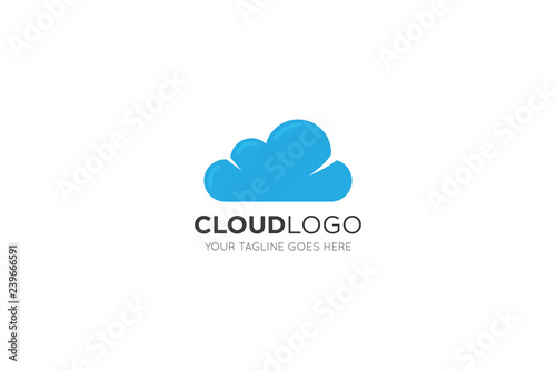cloud logo, icon, symbol design template