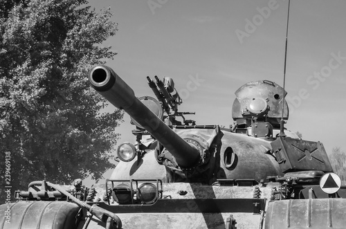 Фотография TANK - Armored military vehicle from Cold War period of Soviet construction