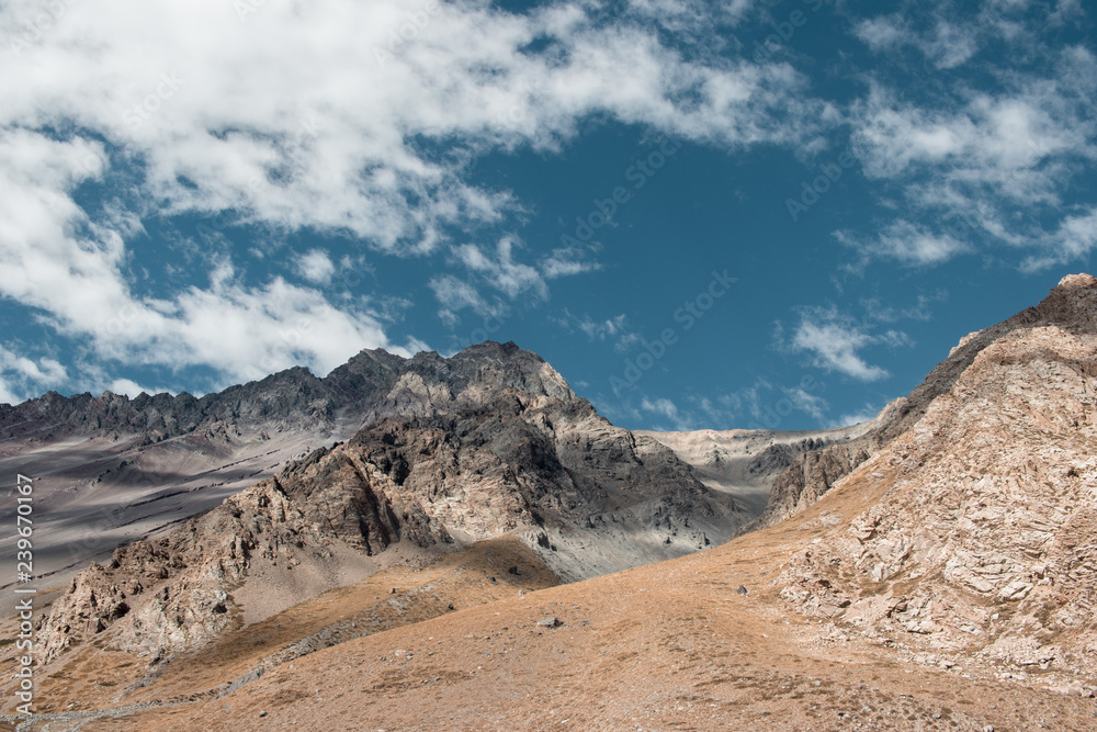 landscape in andes