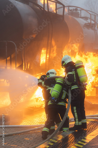 Sapeurs Pompiers en action