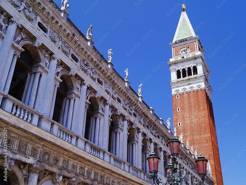 Bell tower of San Marco, Venice, Italy