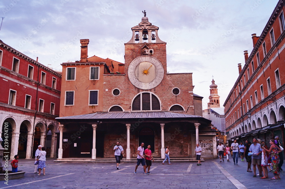 Church os San Giacomo di Rialto, Venice, Italy