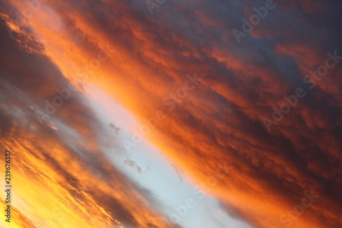 Sky Red Clouds Sunset © Sascha