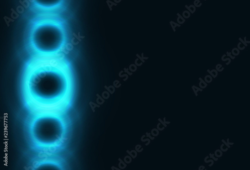 Music, wave, sound and audio futuristic eyes concept abstract background technology