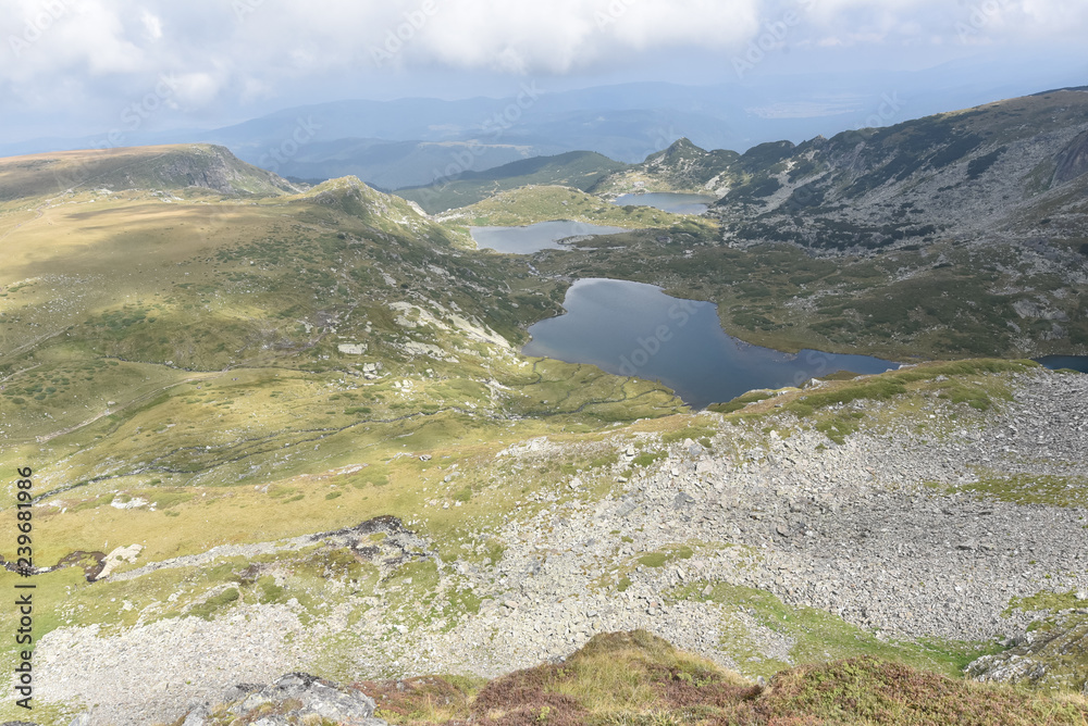 Sieben Rila Seen im Rila Gebirge, Bulgarien Sieben Rila Seen im Rila Gebirge, Bulgarien