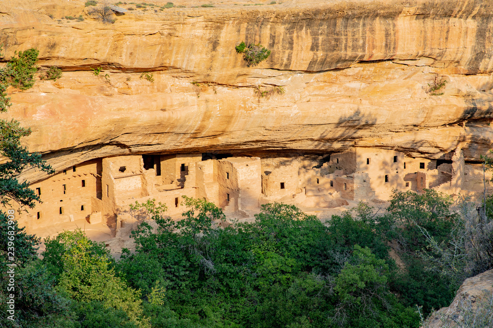 Spruce Tree House in Mesa Verde National Park, Colorado, USA