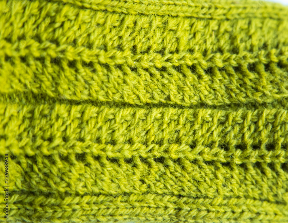 A beautiful knitted pattern of a wool yarn. A beautiful knitted pattern of a wool yarn.