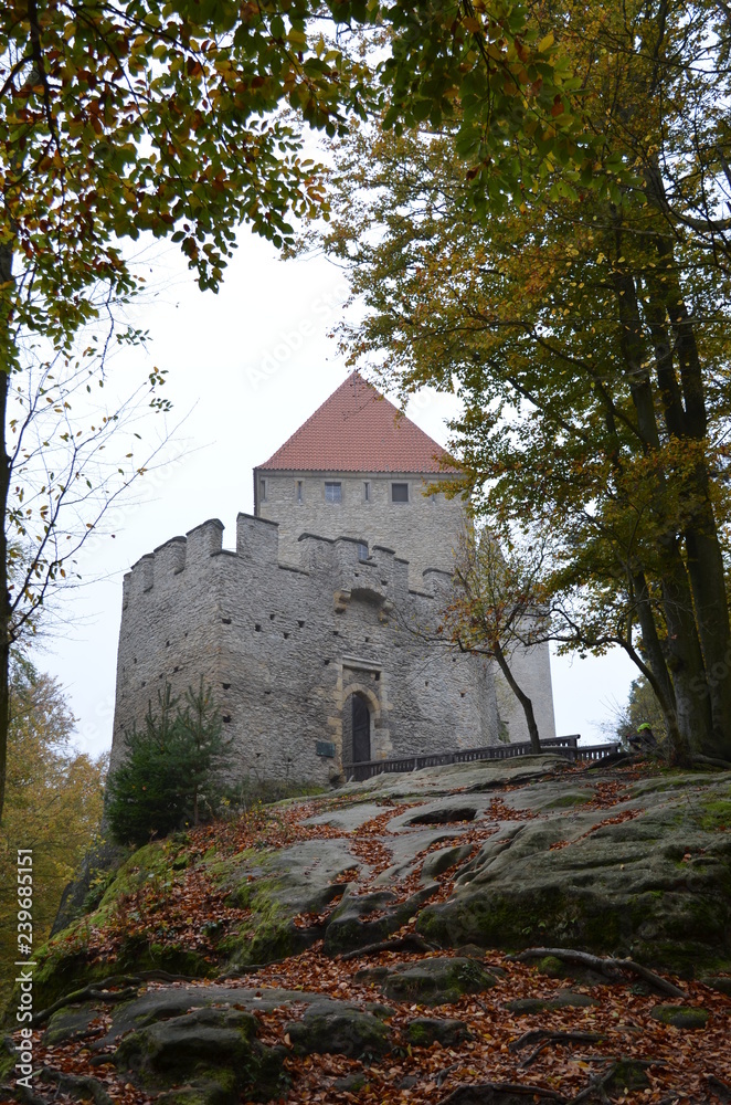 Ancient castle in Czech Republic