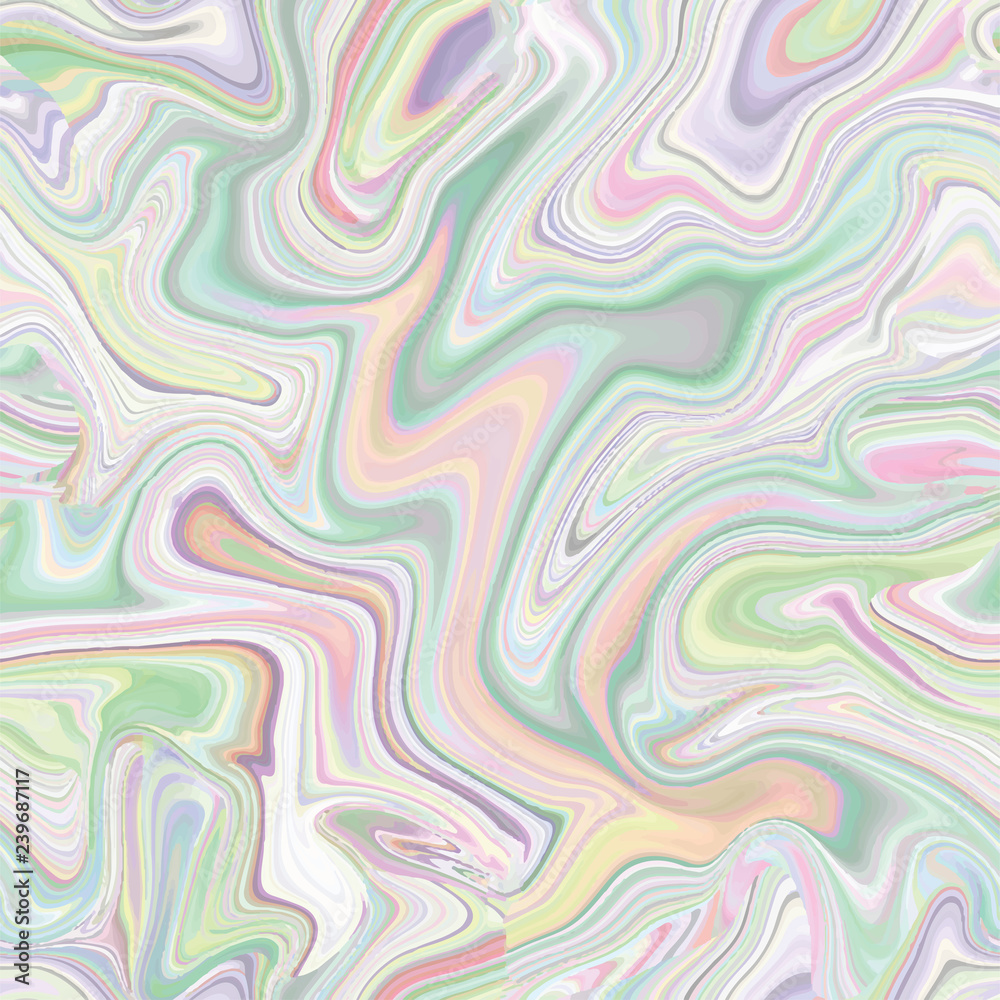 Fototapeta premium Marble seamless pattern in neon brightful colors.