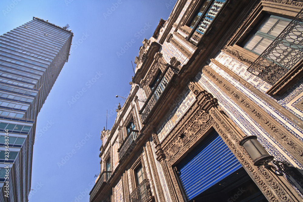 Naklejka premium La casa de los azulejos