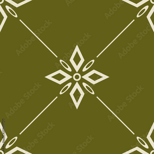 abstract floral seamless pattern with flowers, netting and leaves