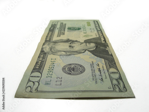 Billete de veinte dólares 