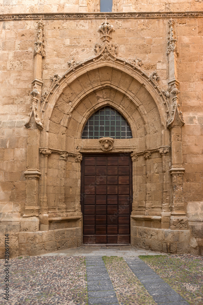 Portone Chiesa Santa Maria - Alghero (Sassari) - Sardegna