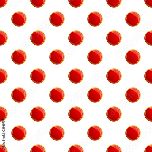 Jelly cookies pattern seamless vector repeat for any web design