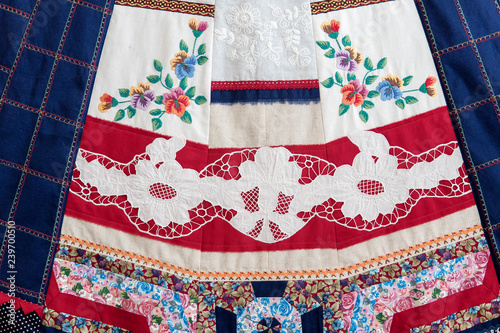 Embroidery national women's clothing.