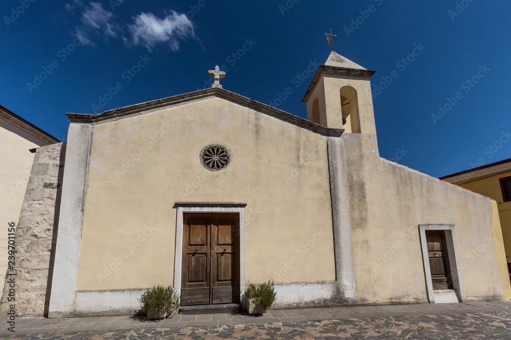 Obraz premium Chiesa Santa Croce Borutta (Nuoro) - Sardegna - Italia