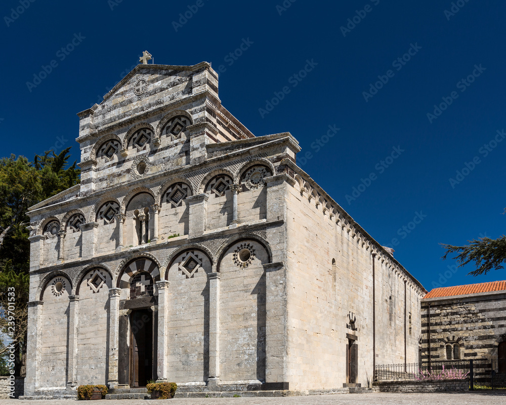 Chiesa San Pietro di Sorres a Borutta (Nuoro) - Sardegna - Italia