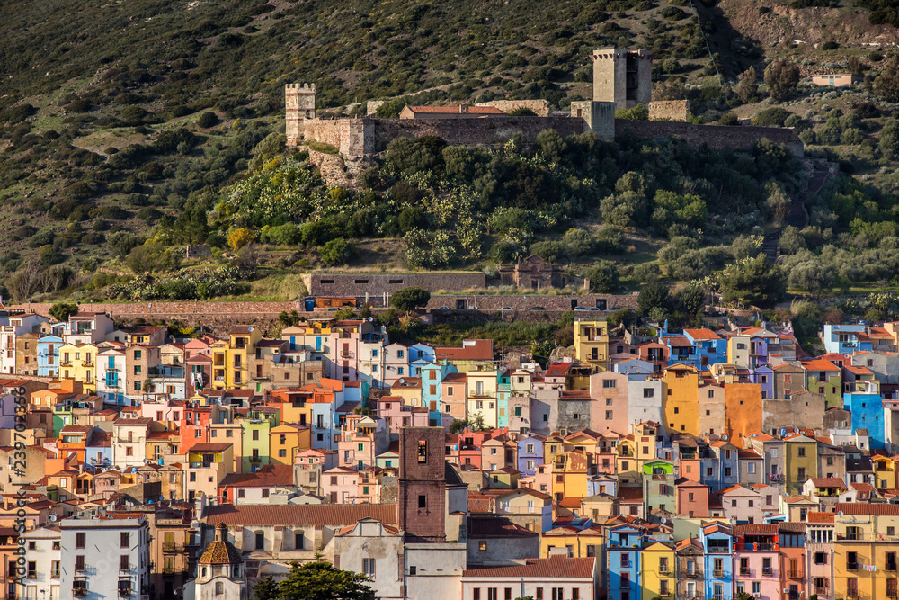 Skyline di Bosa (Nuoro) - Sardegna - Italia
