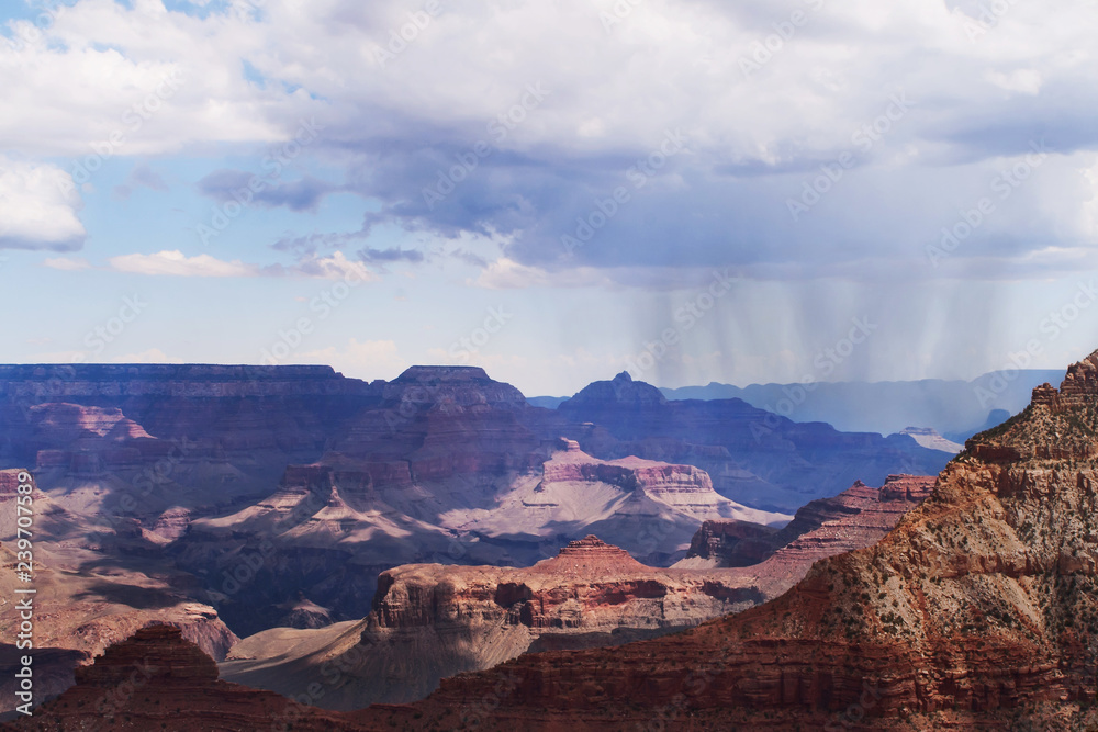 Great Canyon rain