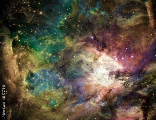 Fototapeta Naklejka Na Ścianę i Meble -  Galactic Space