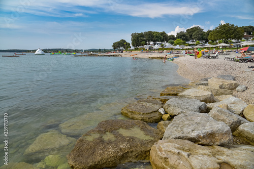 Fototapeta Naklejka Na Ścianę i Meble -  Urlaub in Istrien / Kroatien mit Strand
