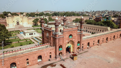Photos Aerial View to the Lahore Fortress, Pakistan