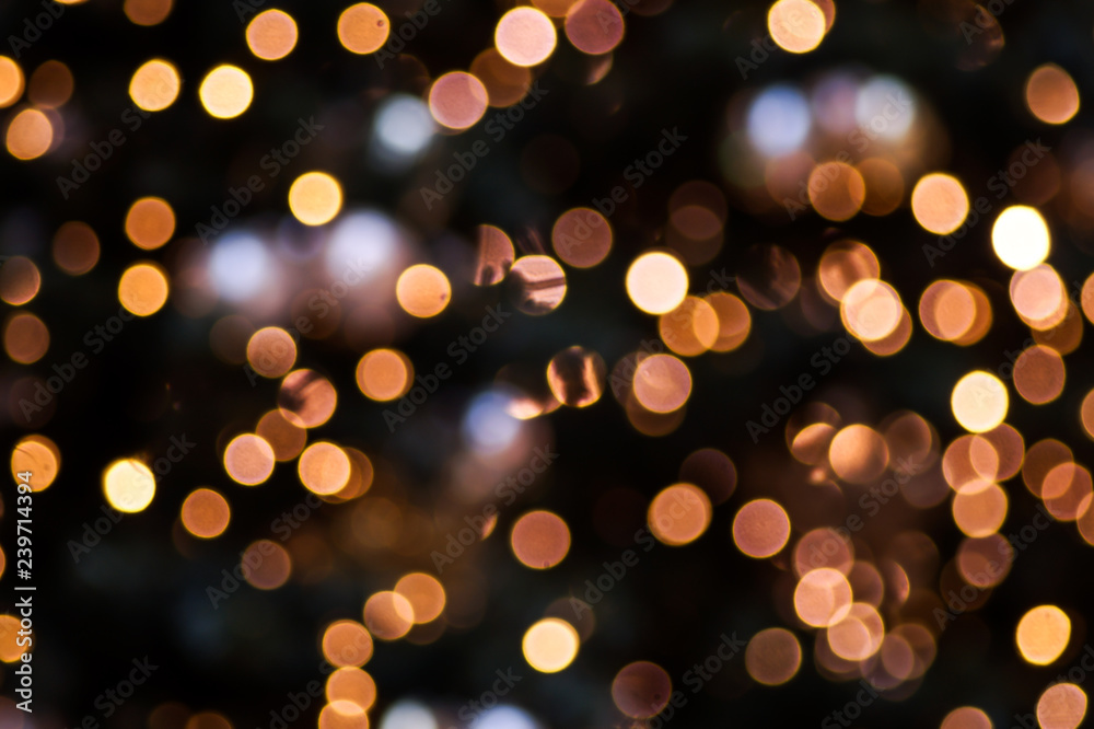 Obraz premium beautiful colorful christmas light background 