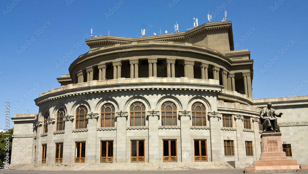 Opera and Ballet Theater in Yerevan.