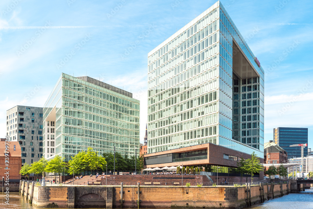 Das Spiegel Gebäude in der Hafencity in Hamburg Das Spiegel Gebäude in der Hafencity in Hamburg
