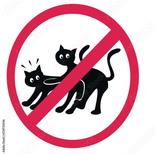 prohibition sign blackcats malting 