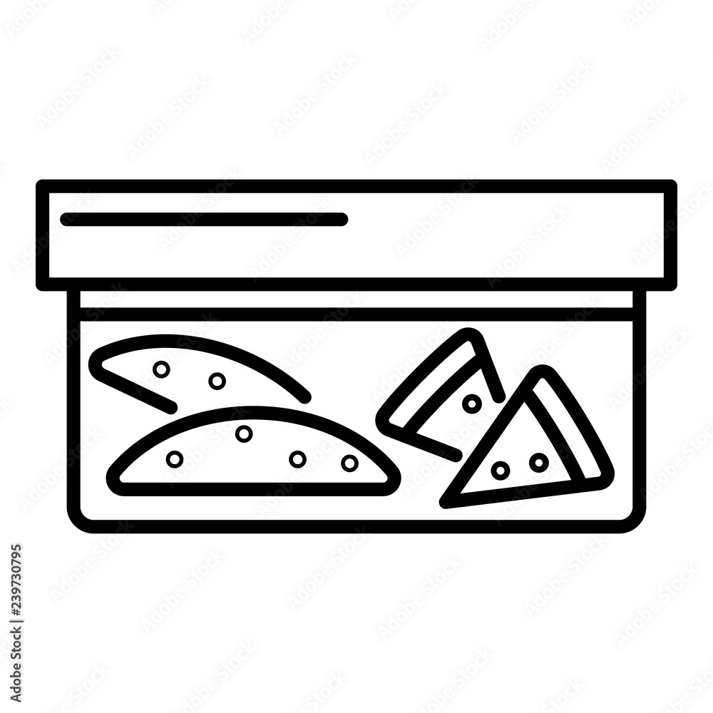Lunchbox icon. Outline lunchbox vector icon for web design isolated on white background Lunchbox icon. Outline lunchbox vector icon for web design isolated on white background