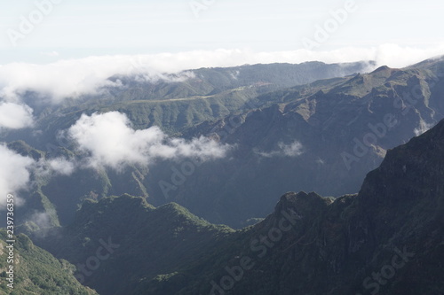 Obraz na płótnie Pico Ruivo Madeira Portugal w salonie