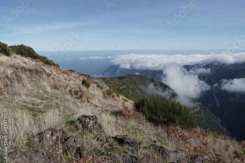 Obraz na płótnie Pico Ruivo Madeira Portugal w salonie