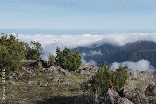Obraz na płótnie Pico Ruivo Madeira Portugal w salonie
