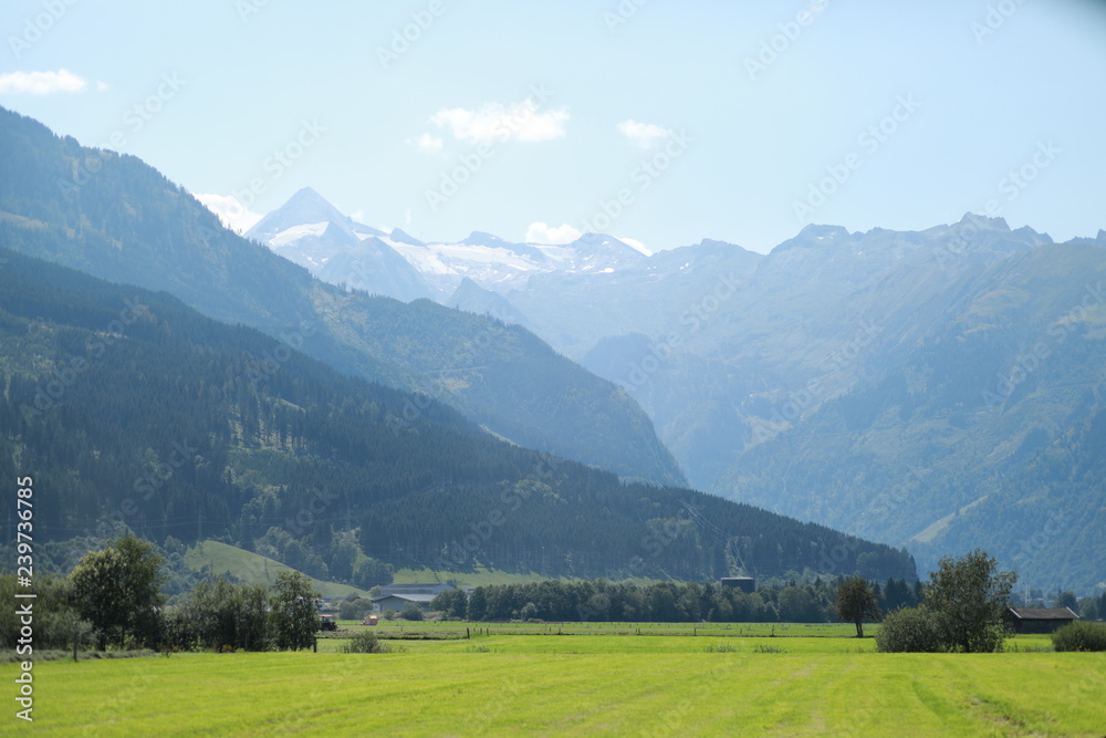 Alpine mountains in Austria