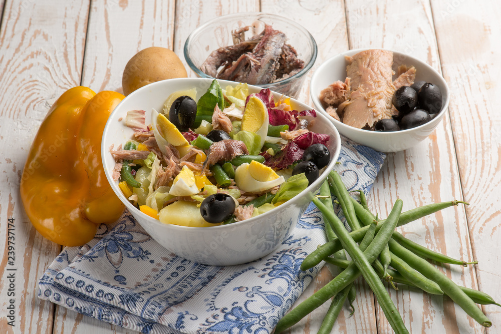nicoise mixed salad nicoise mixed salad