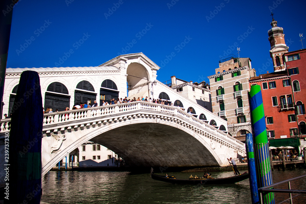 Bridge Rialto in Venice