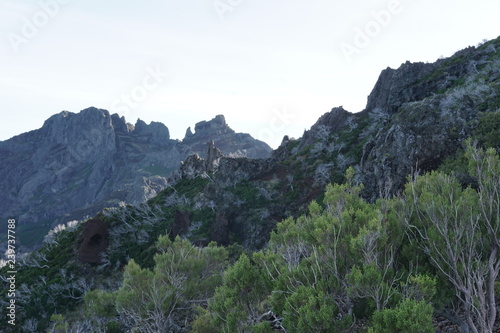Obraz na płótnie Pico Ruivo Madeira Portugal w salonie